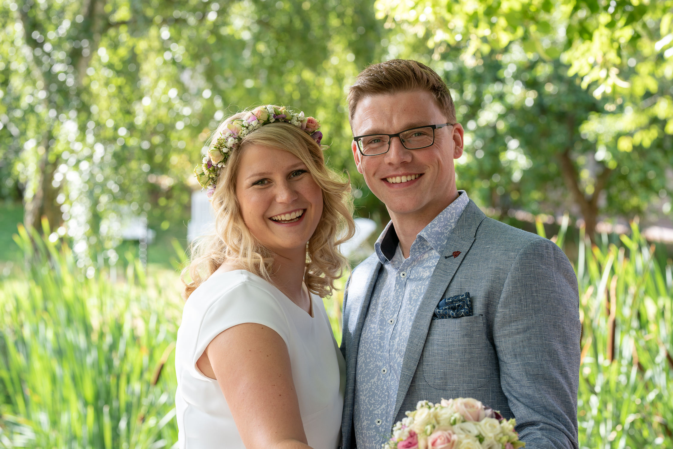 Brautpaar im Portrait